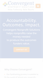 Mobile Screenshot of convergentnonprofit.com